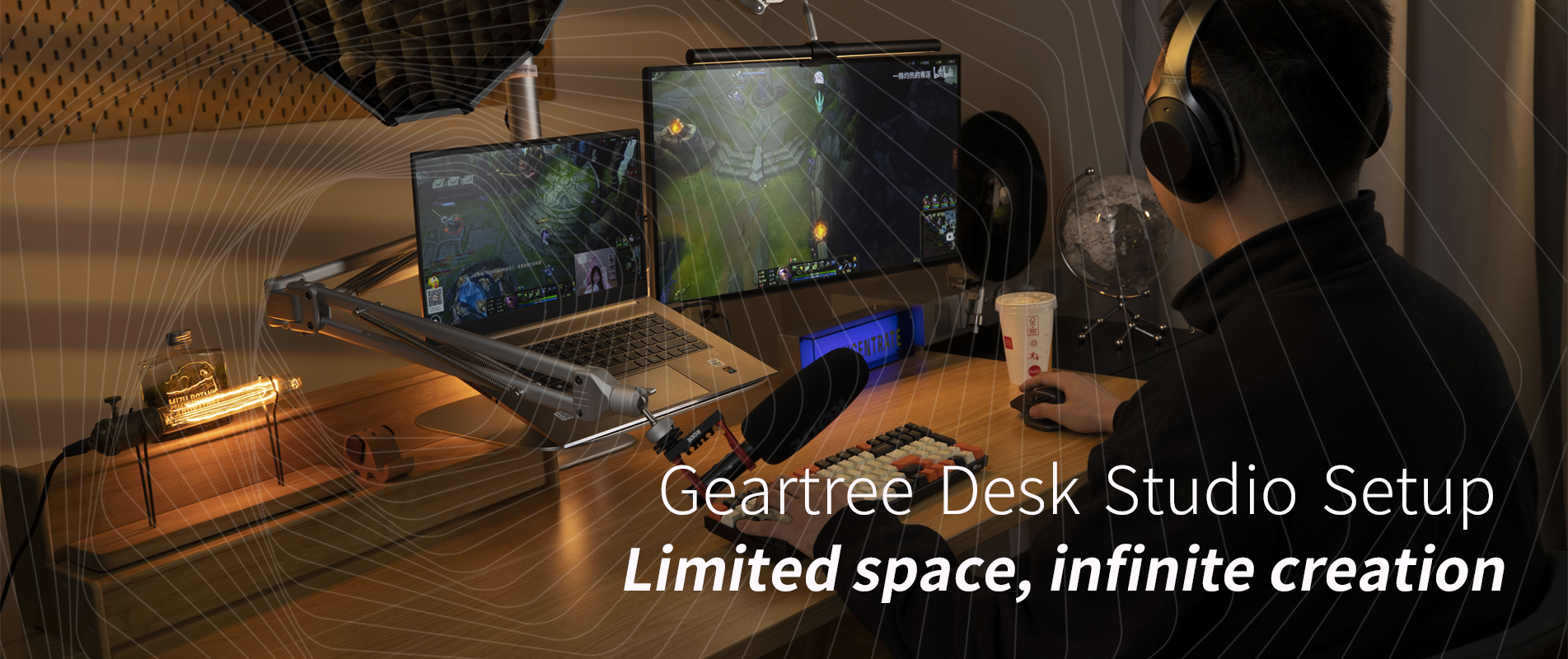 GEARTREE Desk Studio Setup