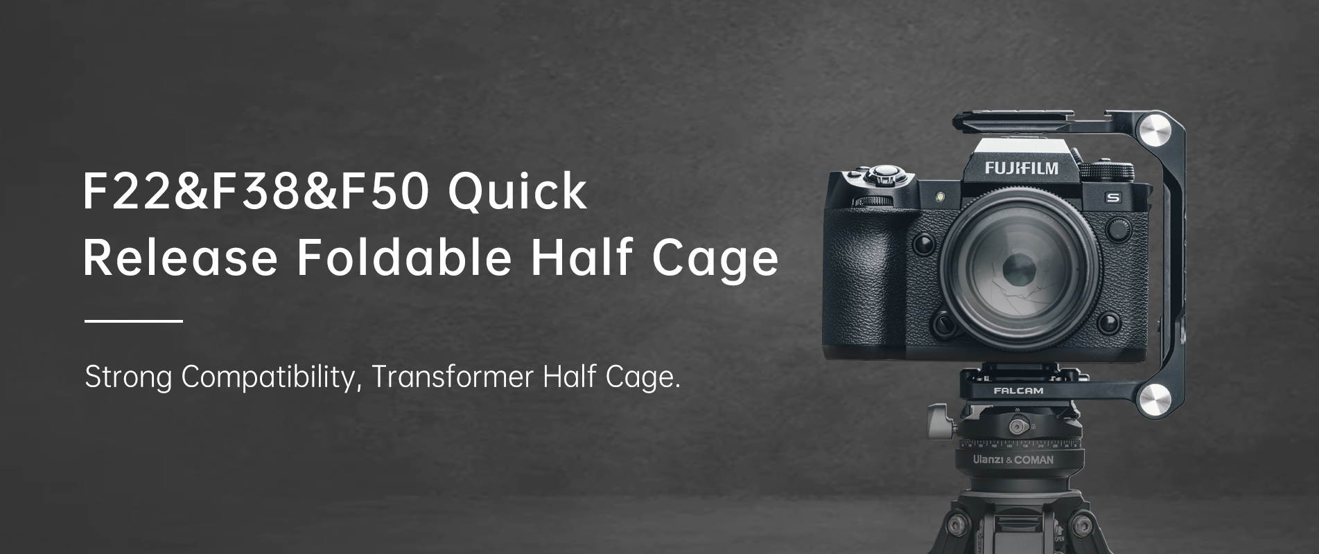 F22&F38&F50 Quick Release Foldable Half Cage Kit C00B3809