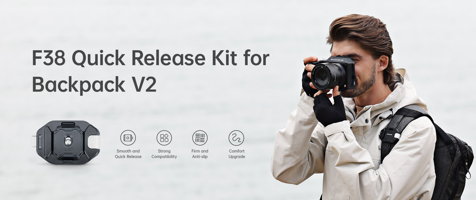 FALCAM F38 Quick Release Kit for Backpack V2